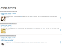 Tablet Screenshot of anolonreview.blogspot.com