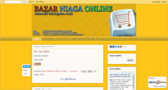 Desktop Screenshot of bazarniagaonline.blogspot.com