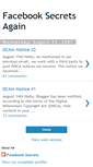 Mobile Screenshot of facebooksecretsagain.blogspot.com