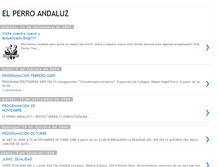 Tablet Screenshot of elperroandaluzsevilla.blogspot.com