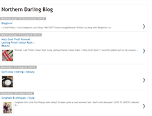 Tablet Screenshot of northerndarling.blogspot.com