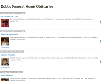Tablet Screenshot of dobbsobituaires.blogspot.com