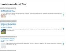 Tablet Screenshot of lawinenwarndienst.blogspot.com