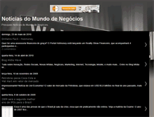 Tablet Screenshot of nomundodenegocios.blogspot.com