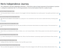 Tablet Screenshot of nevisindependence.blogspot.com