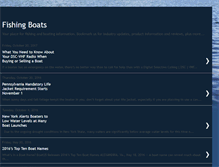 Tablet Screenshot of fishandboat.blogspot.com