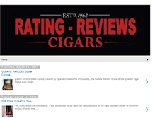 Tablet Screenshot of cigarsrating.blogspot.com