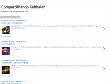 Tablet Screenshot of compartilhandokabbalah.blogspot.com