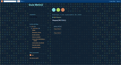 Desktop Screenshot of guiademetin2.blogspot.com