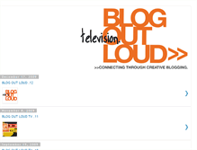 Tablet Screenshot of blogoutloudeventtv.blogspot.com