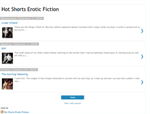 Tablet Screenshot of hot-shorts-erotic-fiction.blogspot.com