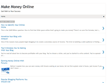 Tablet Screenshot of earningzones.blogspot.com