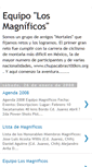 Mobile Screenshot of equipomagnificos.blogspot.com