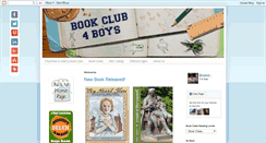 Desktop Screenshot of bookclubs4boys.blogspot.com