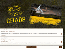 Tablet Screenshot of gentleartofchaos.blogspot.com