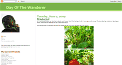 Desktop Screenshot of dayofthewanderer.blogspot.com