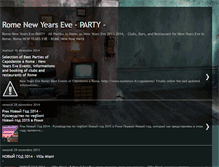 Tablet Screenshot of capodanno2009roma.blogspot.com