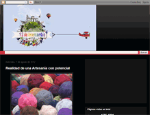 Tablet Screenshot of mediodeintercambio.blogspot.com