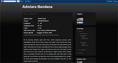 Desktop Screenshot of bandanayudha.blogspot.com