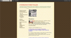 Desktop Screenshot of consejoscomunalesucv.blogspot.com