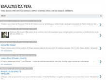 Tablet Screenshot of esmaltesdafefa.blogspot.com