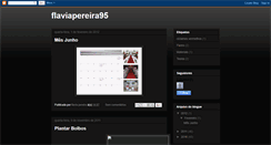 Desktop Screenshot of flaviapereira95.blogspot.com