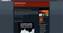 Desktop Screenshot of guardanocturna.blogspot.com