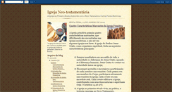Desktop Screenshot of igrejaneotestamentaria.blogspot.com