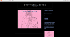 Desktop Screenshot of ducttapeandrouge01.blogspot.com