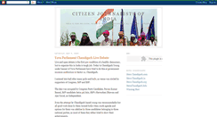 Desktop Screenshot of citizenjournalistofindia.blogspot.com