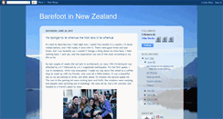 Desktop Screenshot of barefoot-nz.blogspot.com