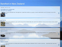 Tablet Screenshot of barefoot-nz.blogspot.com