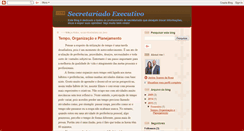 Desktop Screenshot of profissaodesecretariaexecutiva.blogspot.com