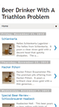 Mobile Screenshot of beerdrinkerwithtriathlonproblem.blogspot.com