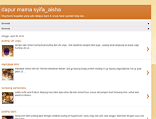 Tablet Screenshot of dapursrim.blogspot.com