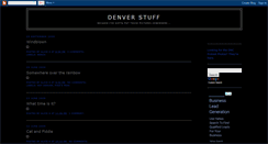 Desktop Screenshot of denverstuff.blogspot.com