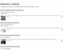 Tablet Screenshot of derecho-y-justicia.blogspot.com