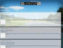 Tablet Screenshot of millionairetrendtrader.blogspot.com