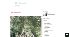 Desktop Screenshot of mysteriousmistery.blogspot.com