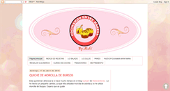 Desktop Screenshot of cocinandoyjugandoentreharina.blogspot.com