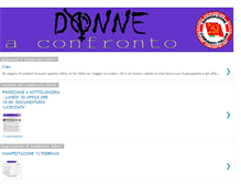 Tablet Screenshot of donneaconfronto.blogspot.com
