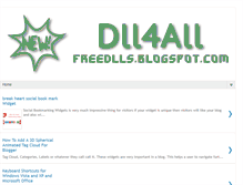 Tablet Screenshot of freedlls.blogspot.com