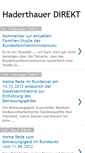 Mobile Screenshot of haderthauer-direkt.blogspot.com