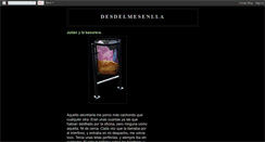 Desktop Screenshot of desdelmesenlla.blogspot.com