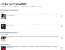 Tablet Screenshot of biografiasdecantantesfamosos.blogspot.com
