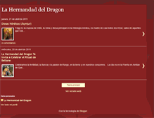 Tablet Screenshot of lahermandaddeldragon.blogspot.com