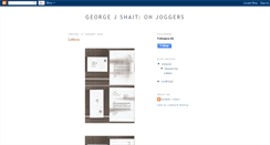 Desktop Screenshot of ihatejoggers.blogspot.com