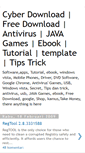Mobile Screenshot of cyberdownsoft.blogspot.com