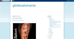 Desktop Screenshot of gibitecalomania.blogspot.com