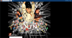 Desktop Screenshot of heyaosun-world.blogspot.com